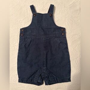 Janie and Jack Navy Overalls 6-12m nwt